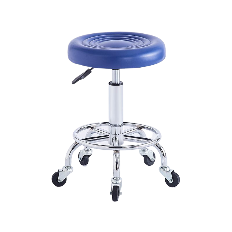 Adjustable Bar Stool with Small Sliding Stool