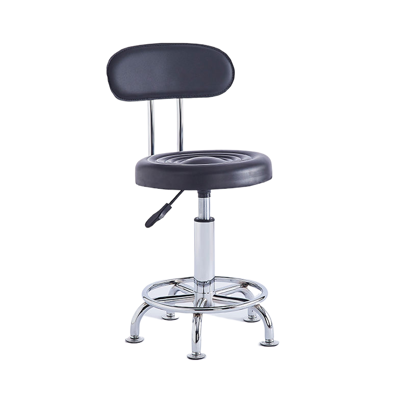 Adjustable Bar Stool with Small Sliding Stool