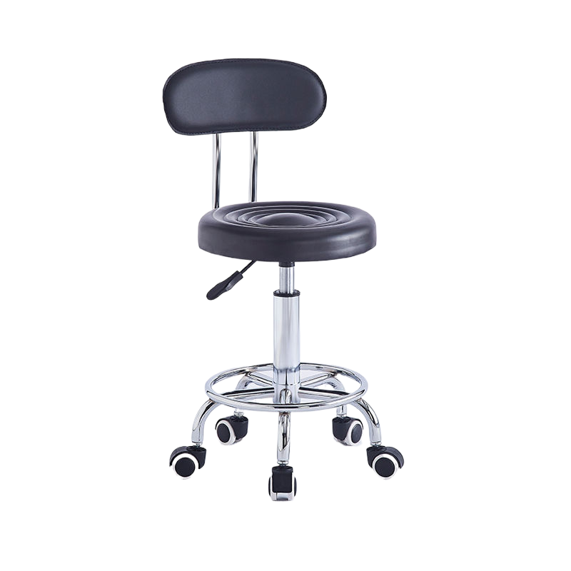 Adjustable Bar Stool with Small Sliding Stool