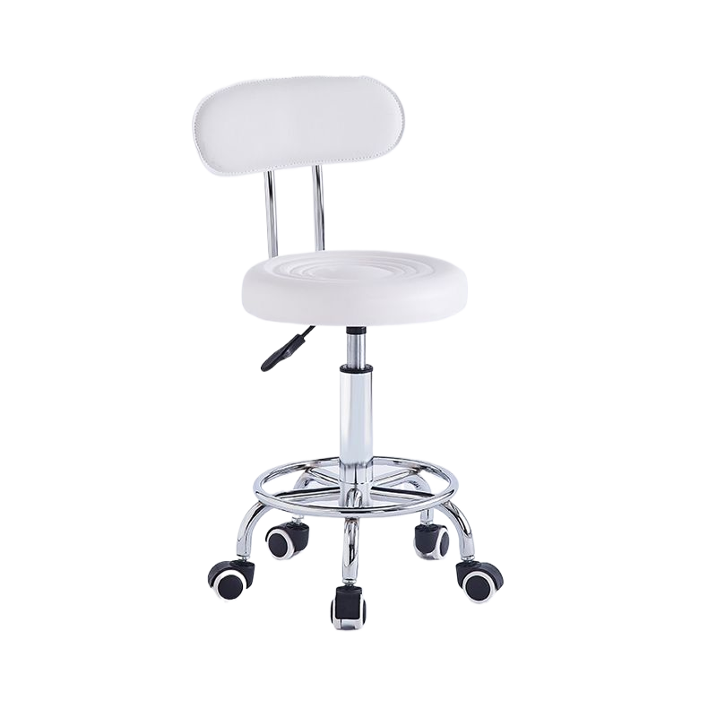 Adjustable Bar Stool with Small Sliding Stool