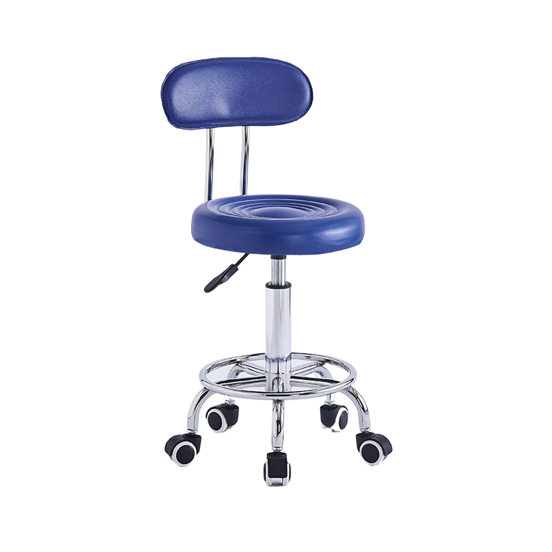 Adjustable Bar Stool with Small Sliding Stool