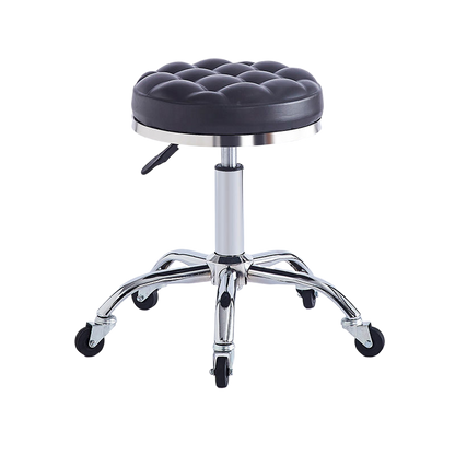 Adjustable Bar Stool with Small Sliding Stool
