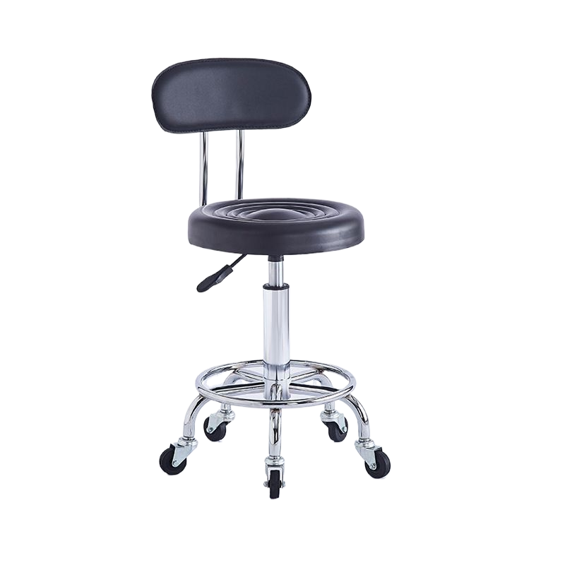 Adjustable Bar Stool with Small Sliding Stool