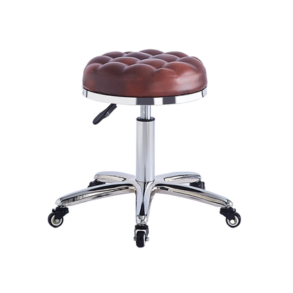 Adjustable Bar Stool with Small Sliding Stool