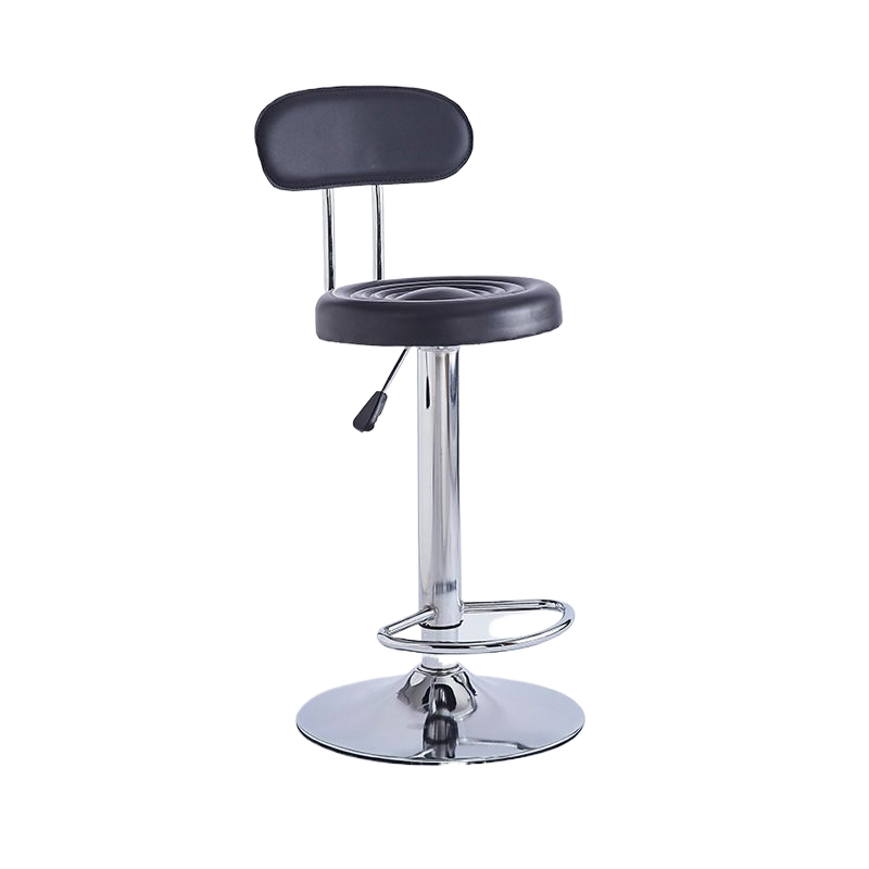 Adjustable Bar Stool with Small Sliding Stool