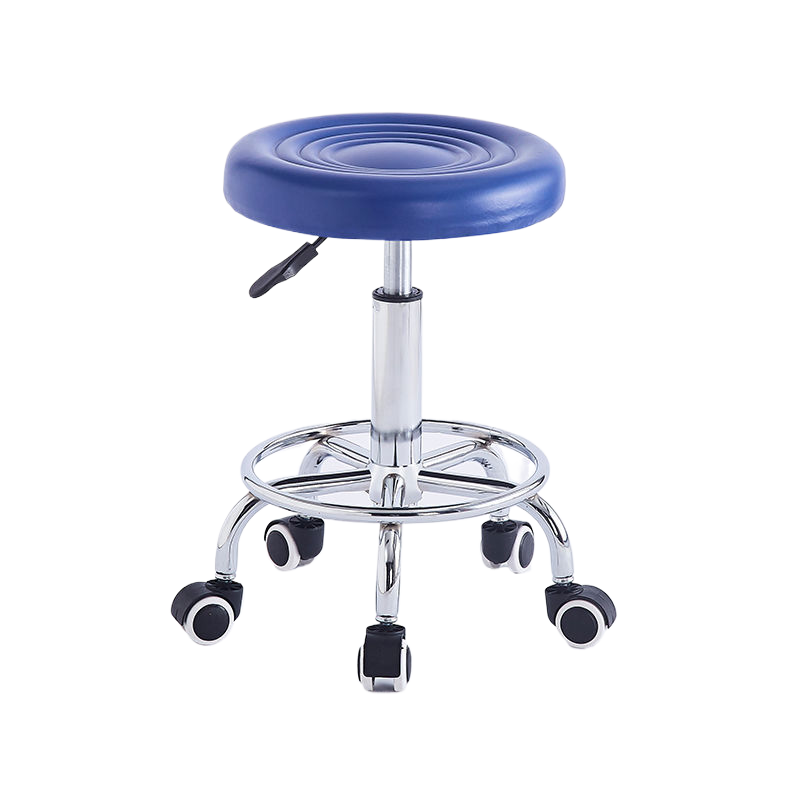 Adjustable Bar Stool with Small Sliding Stool