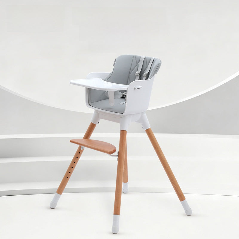 Adjustable Beech Wood Childrens High Chair