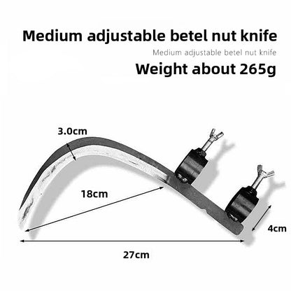Adjustable Betel Nut Cutting Sickle