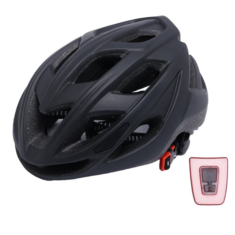 Adjustable Bicycle Helmet with Optional Taillight