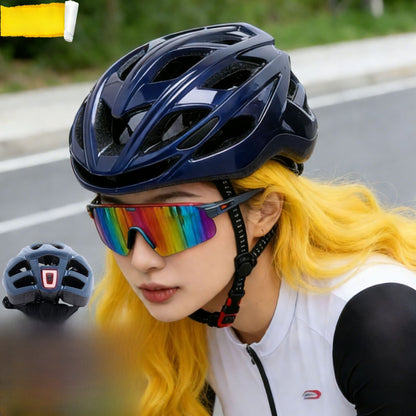 Adjustable Bicycle Helmet with Optional Taillight