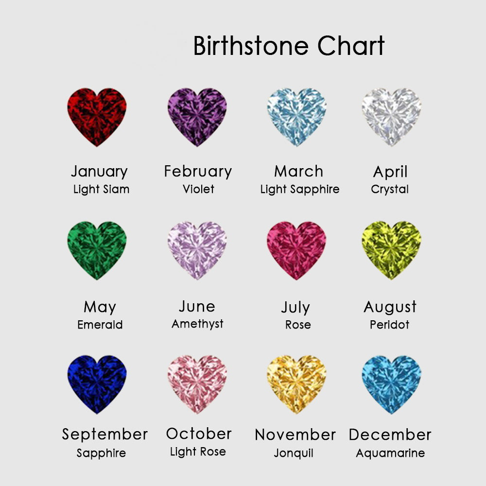 Adjustable Birthstone Ring