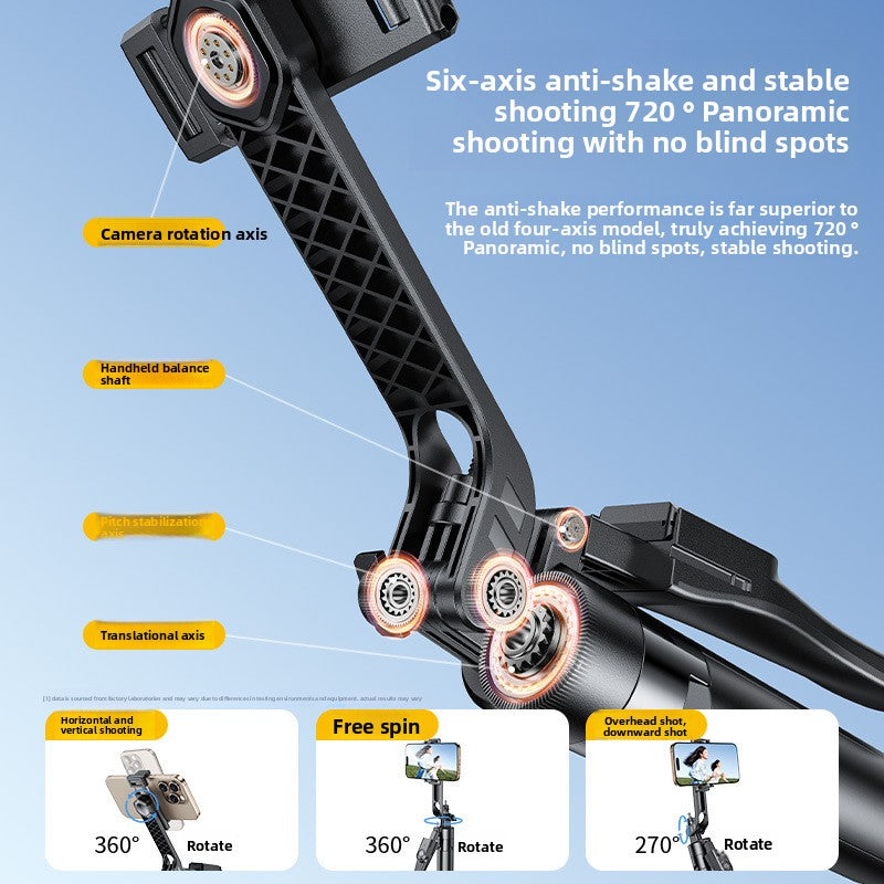 Adjustable Bluetooth Selfie Stick Tripod with Fill Light
