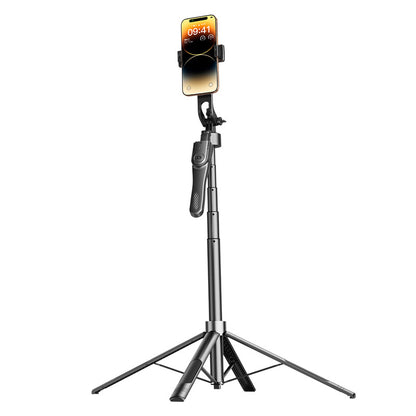Adjustable Bluetooth Selfie Stick Tripod with Fill Light