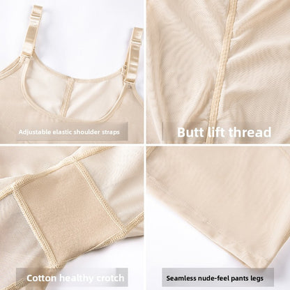 Adjustable Body Shaping Underwear with Hip Lift Support
