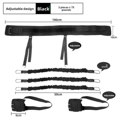 Adjustable Bounce Training Harness with Elastic Resistance Bands