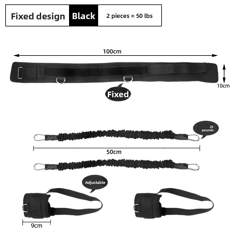 Adjustable Bounce Training Harness with Elastic Resistance Bands