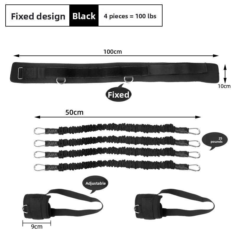 Adjustable Bounce Training Harness with Elastic Resistance Bands