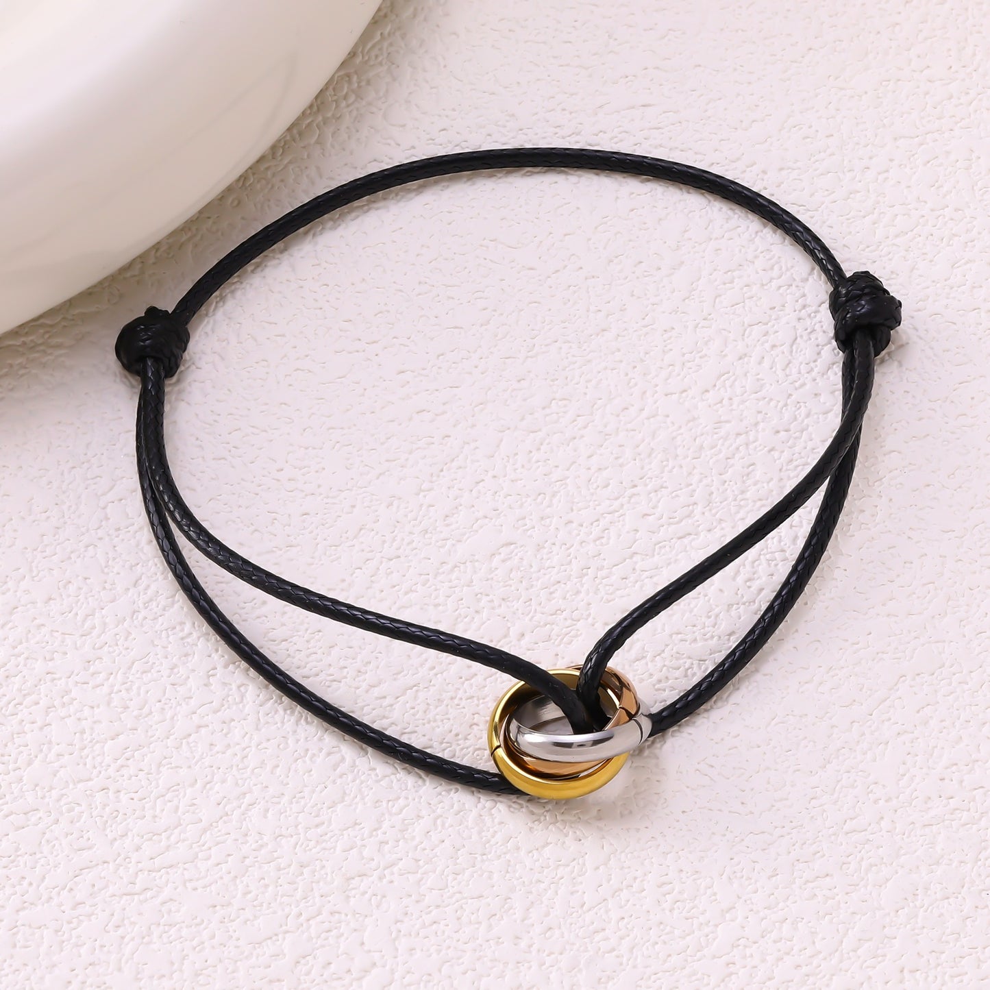 Adjustable braided rope