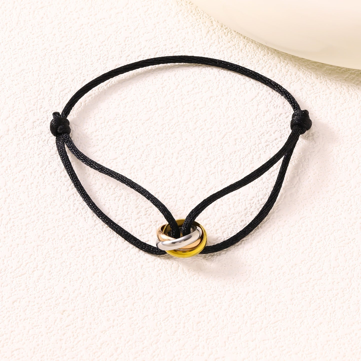 Adjustable braided rope