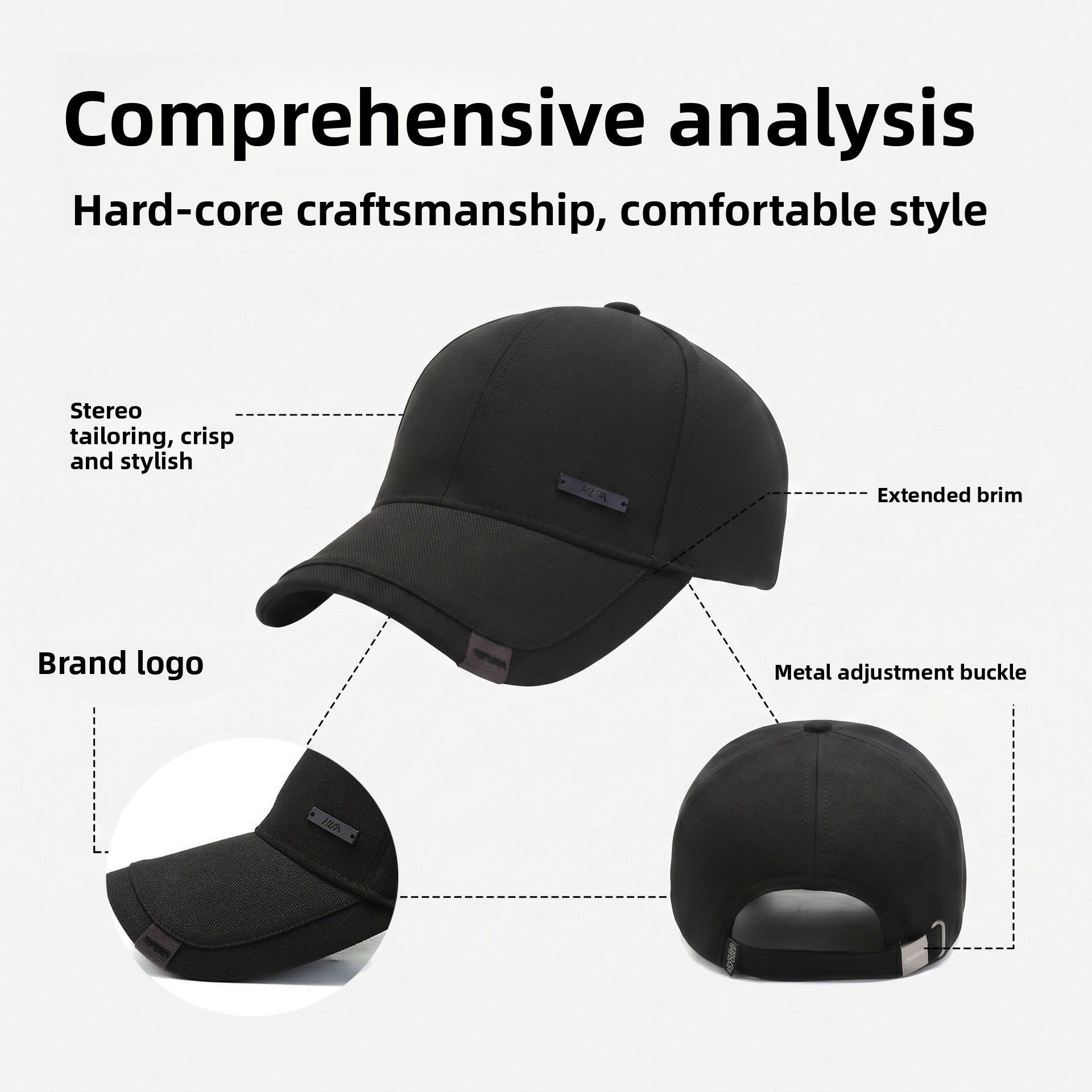 Adjustable Breathable Baseball Cap