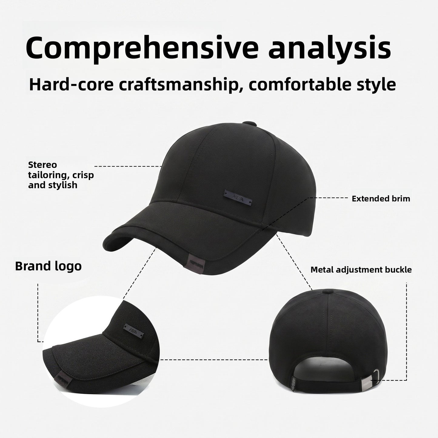 Adjustable Breathable Baseball Cap