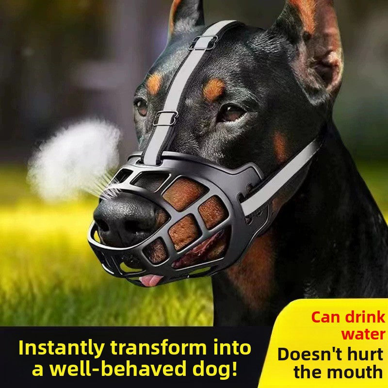 Adjustable Breathable Dog Muzzle
