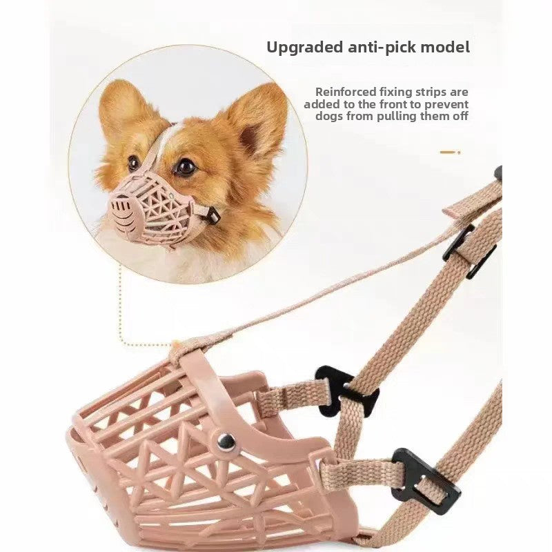Adjustable Breathable Dog Muzzle