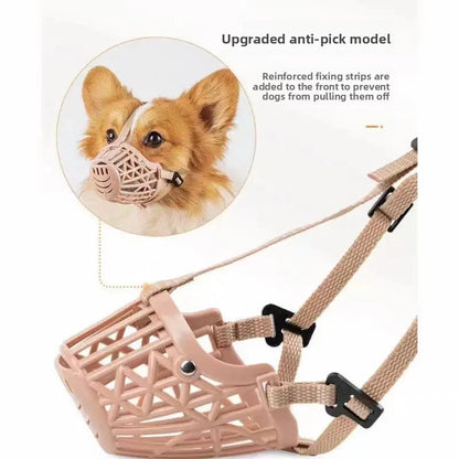 Adjustable Breathable Dog Muzzle