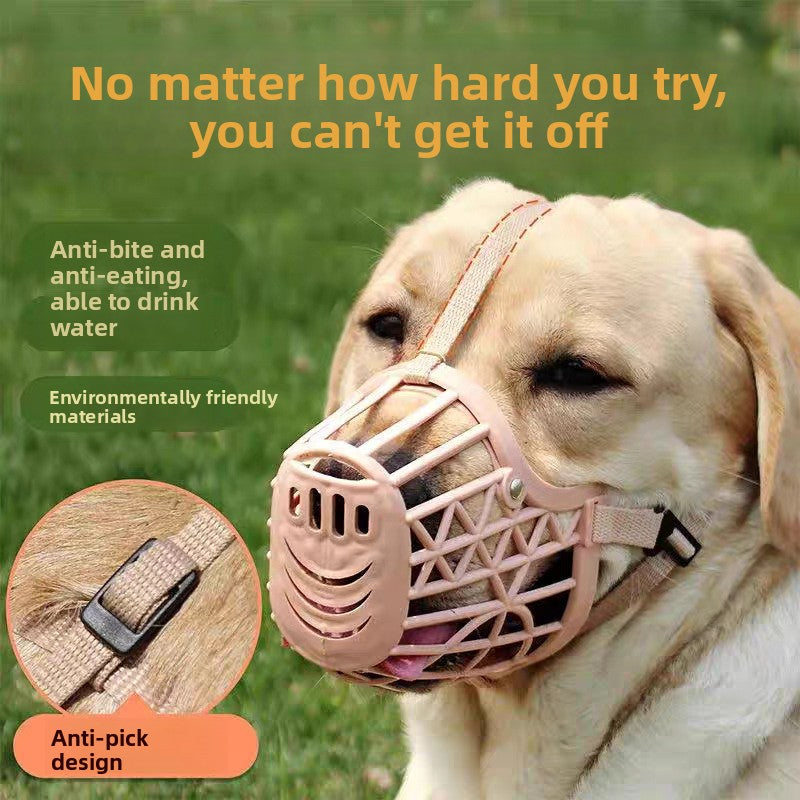 Adjustable Breathable Dog Muzzle