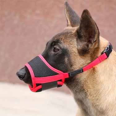 Adjustable Breathable Mesh Pet Mask