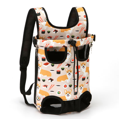 Adjustable Breathable Pet Travel Backpack