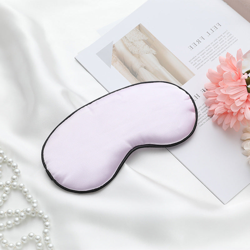 Adjustable Buckle Simulated Silk Sleep Eye Mask