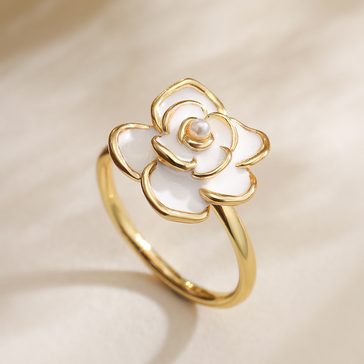 Adjustable Butterfly Zircon Open Ring for Women