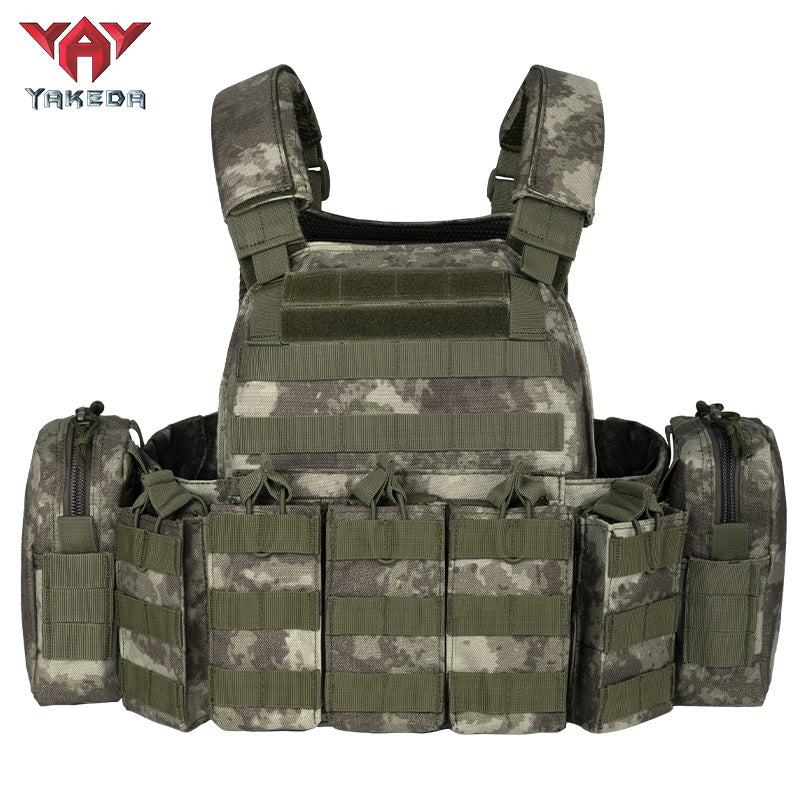 Adjustable Camouflage Tactical Vest for Outdoor Sports