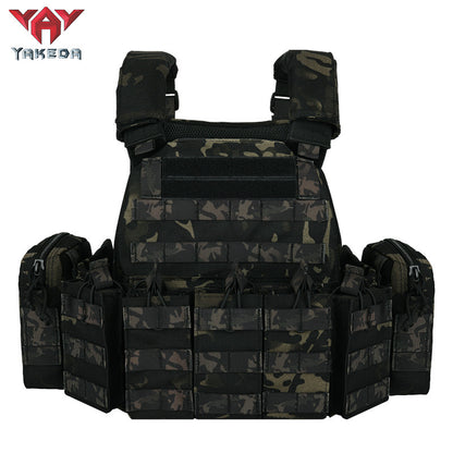 Adjustable Camouflage Tactical Vest for Outdoor Sports