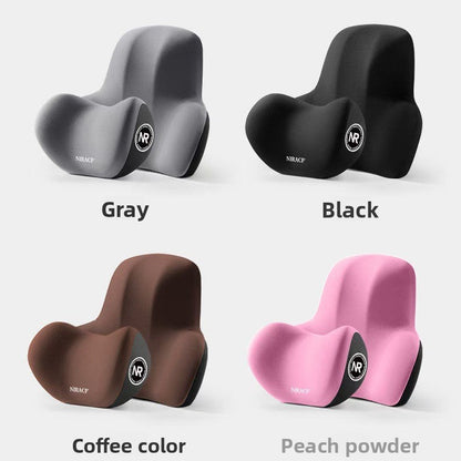 Adjustable Car Headrest and Lumbar Support Cushion