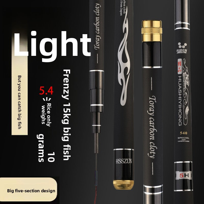 Adjustable Carbon Fishing Rod