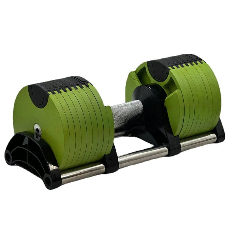 Adjustable Cast Iron Dumbbell Set with Multiple Weight Options