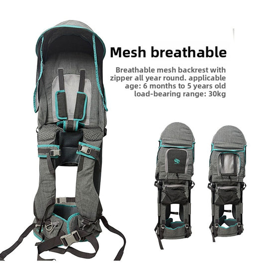 Adjustable Child Hiking Shoulder Carrier Seat