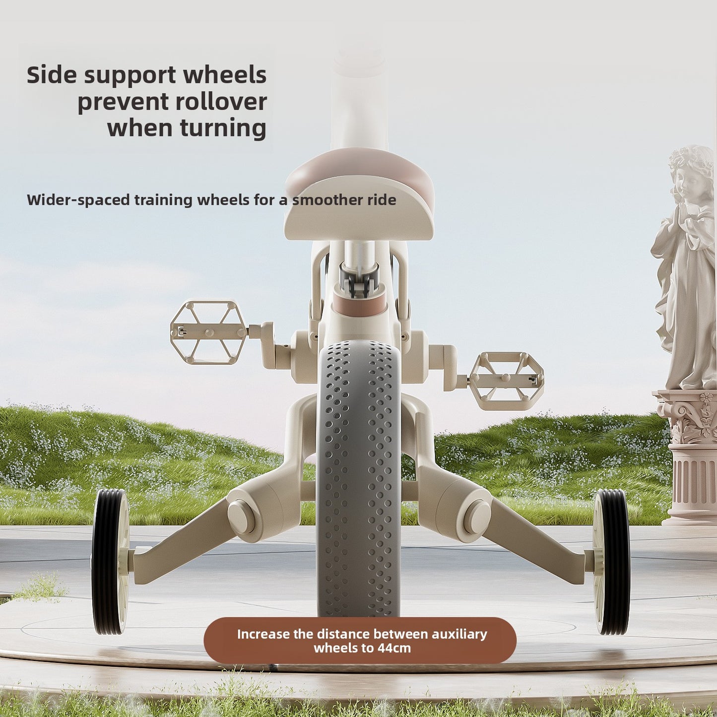 Adjustable Children Balance Bike with Pedals