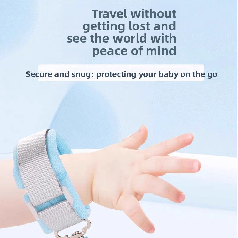Adjustable Children Safety Leash with Lock Anti-Loss Wrist Strap