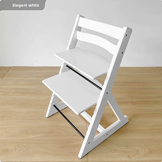 Adjustable Childrens Wooden Chair