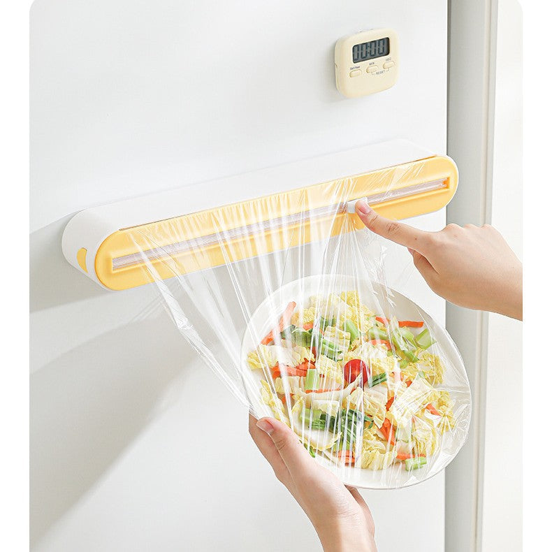 Adjustable Cling Film Cutter with Magnetic Base
