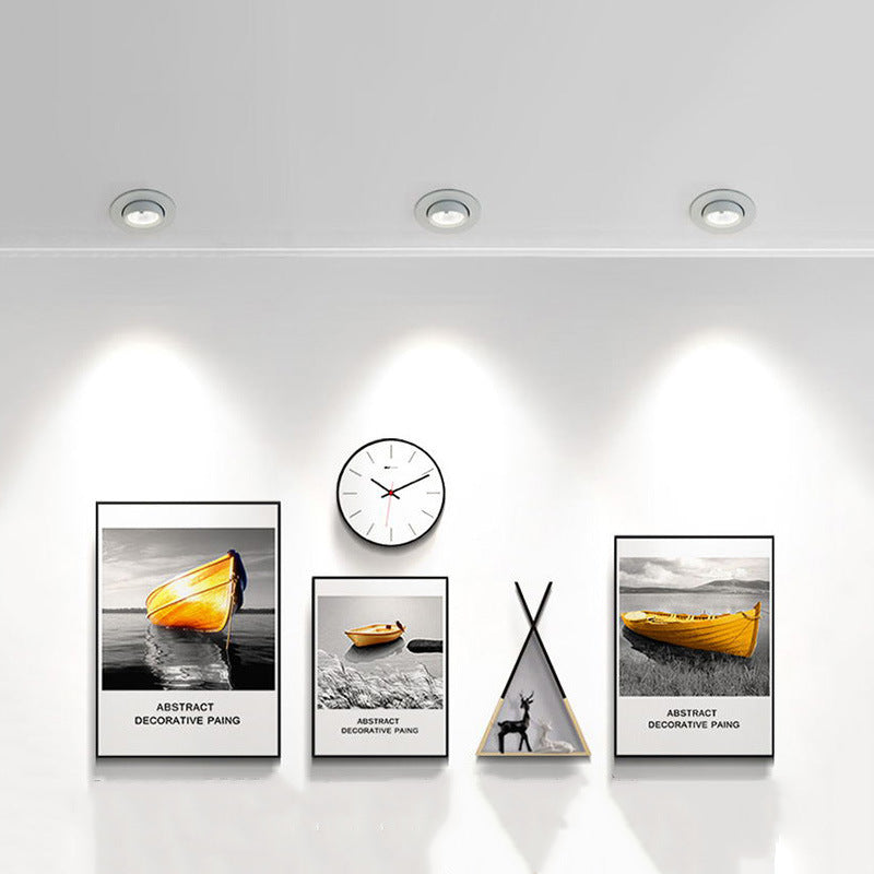 Adjustable COB Embedded Ceiling Spotlights