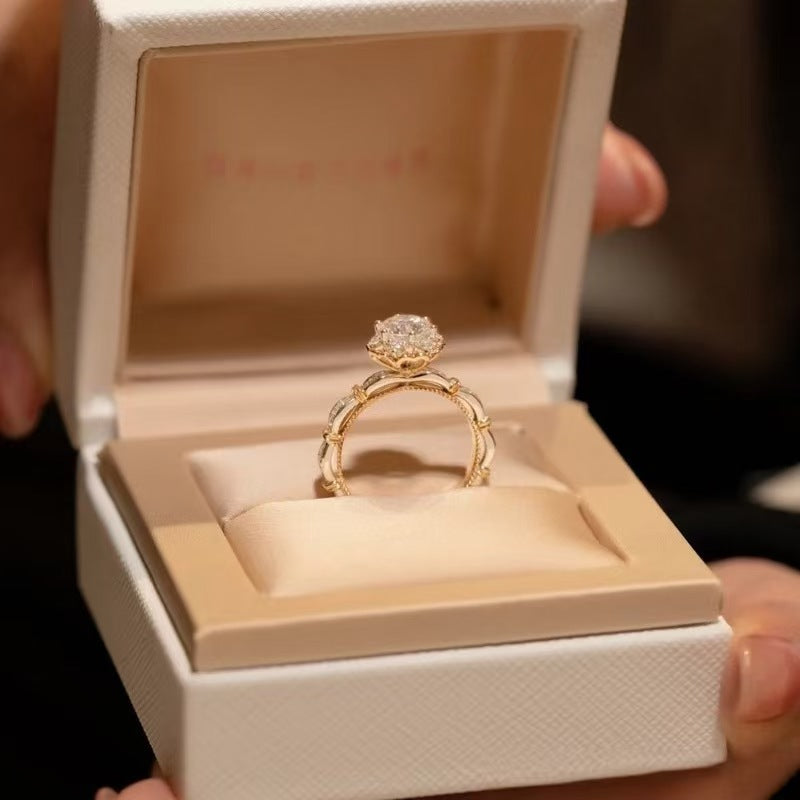 Adjustable Color Separation Electroplated Ring