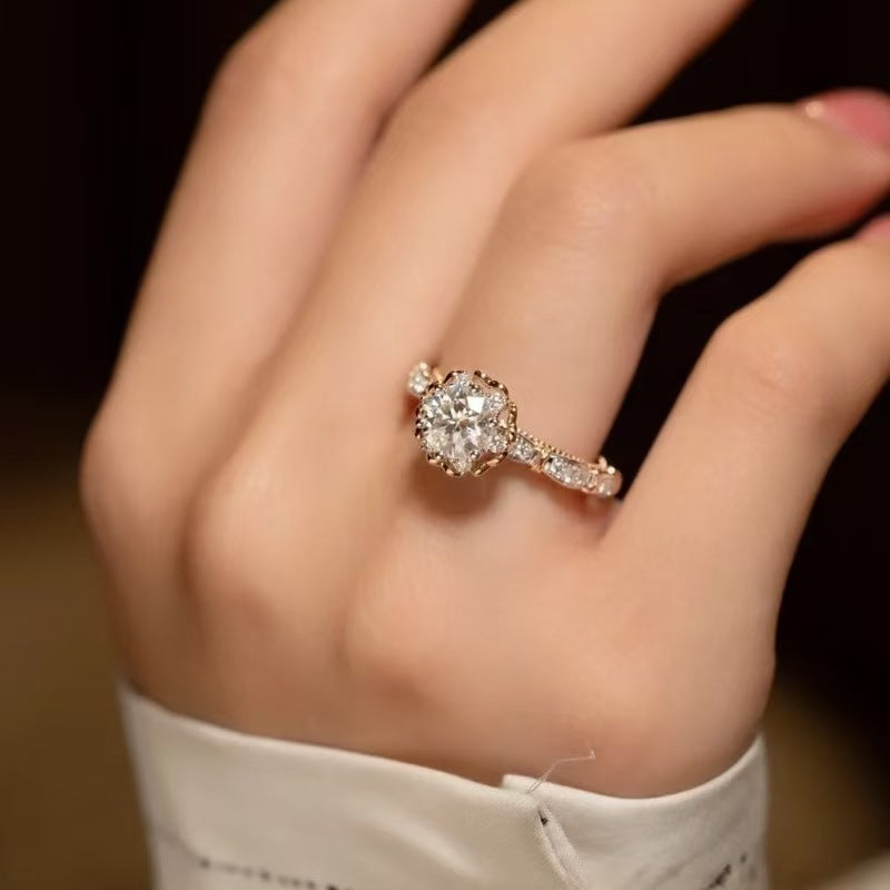 Adjustable Color Separation Electroplated Ring