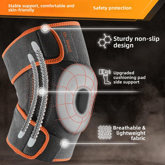 Adjustable Compression Knee Pads for Sports Protection