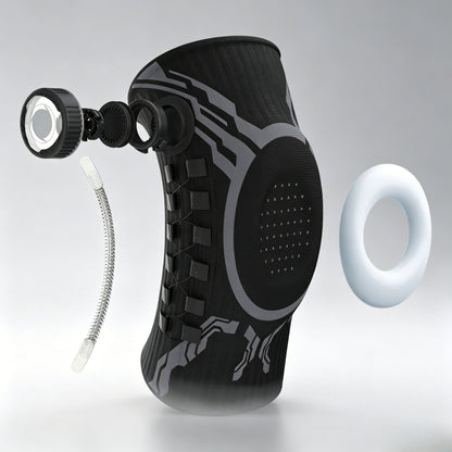 Adjustable Compression Knee Support with Patella Gel
