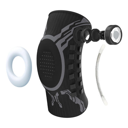 Adjustable Compression Knee Support with Patella Gel