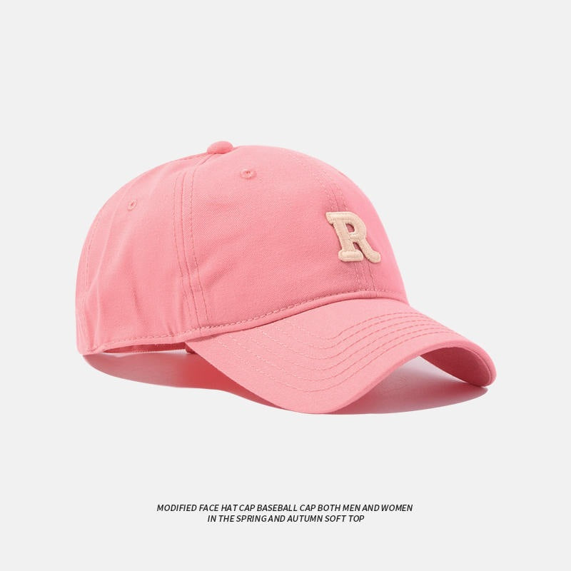 Adjustable Cotton Baseball Cap with Curved Brim